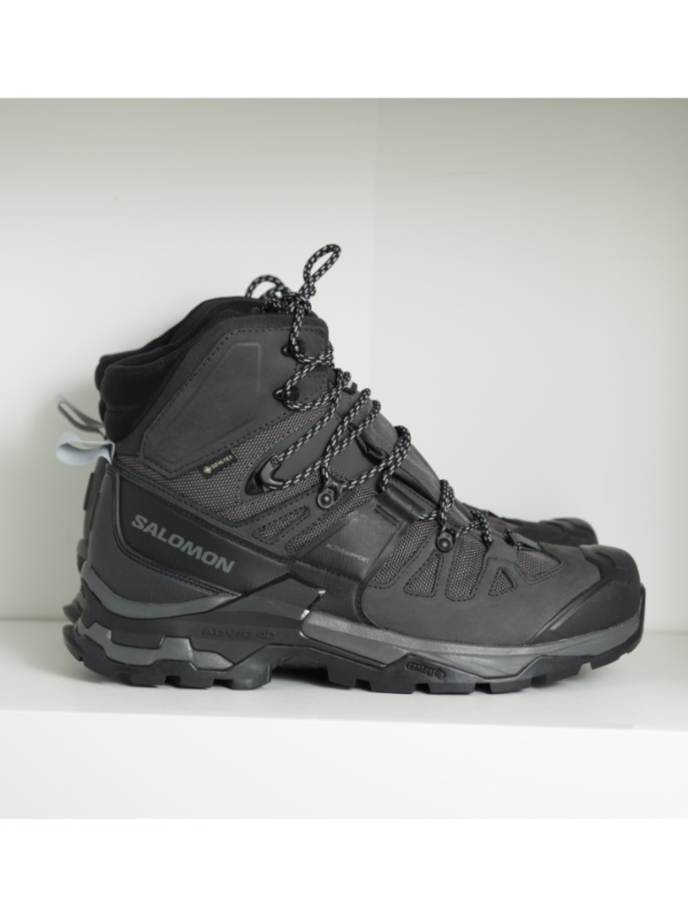 Salomon Quest 4 GTX Gore-Tex Hiking Boots Magnet Black Quarry Men’s US 10.5